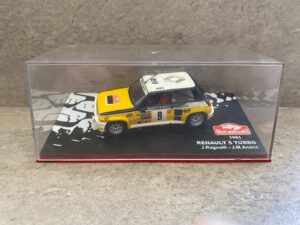 DIECAST 1:43 RENAULT 5 TURBO J.RAGNOTTI J.M. ANDRIE RALLYE MONTECARLO 1981 (01)