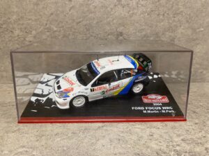 DIECAST 1:43 FORD FOCUS WRC M.MARTIN M.PARK RALLYE MONTECARLO 2004 (01)