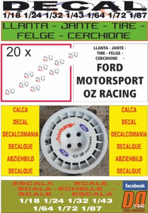 DECAL LLANTA FORD MOTORSPORT O Z RACING (01)