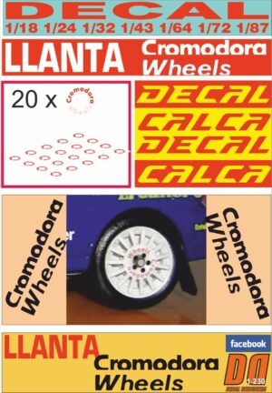 DECAL LLANTA CROMODORA WHEELS (01)