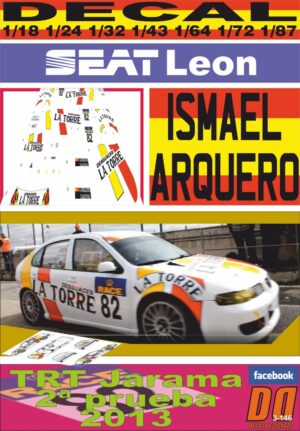 DECAL SEAT LEON ISMAEL ARQUERO TRT 2013 (01)