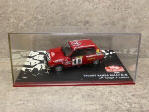 DIECAST 1:43 TALBOT SAMBA RALLY Gr.B J.P.ROUGET RALLYE MONTECARLO 1984