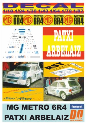 DECAL MG METRO 6R4 PATXI ARBELAIZ 1985 (01)
