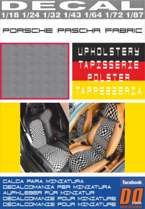 DECAL PORSCHE PASCHA FABRIC